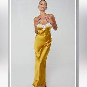 RESA CELINE DRESS in gold SOLD OUT